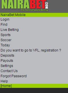 nairabet com old mobile - nairabet mobile